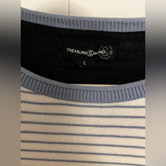 Treasure & Bond Crewneck Sweater Size L - Picture 4 of 5